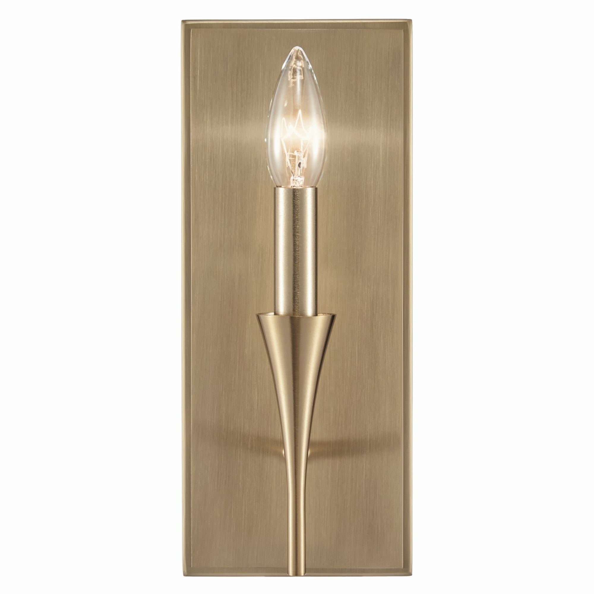 Alvaro 11 1-Light Wall Sconce in Bronze Finish - Elegant Lighting Fixture for Bedroom, Hallway & Living Room Decor