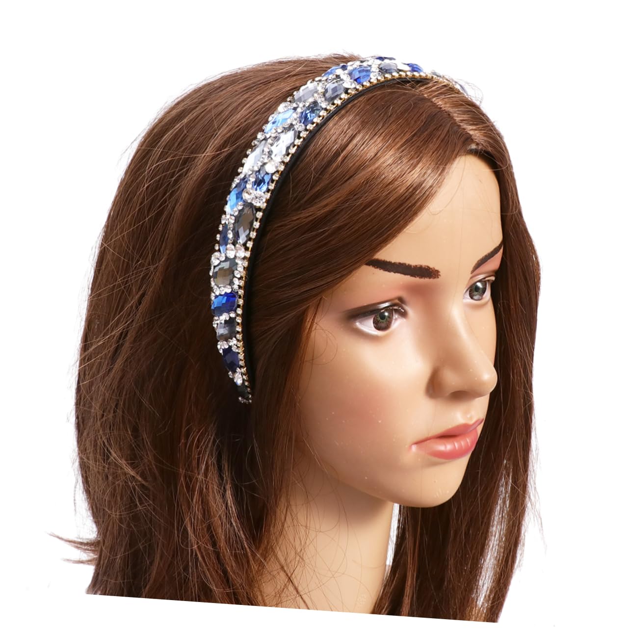 Beavorty Rhinestone Headband for Women - Elegant Crystal Hair Accessories, Fashionable Headwear for Parties, Weddings & Special Occasions