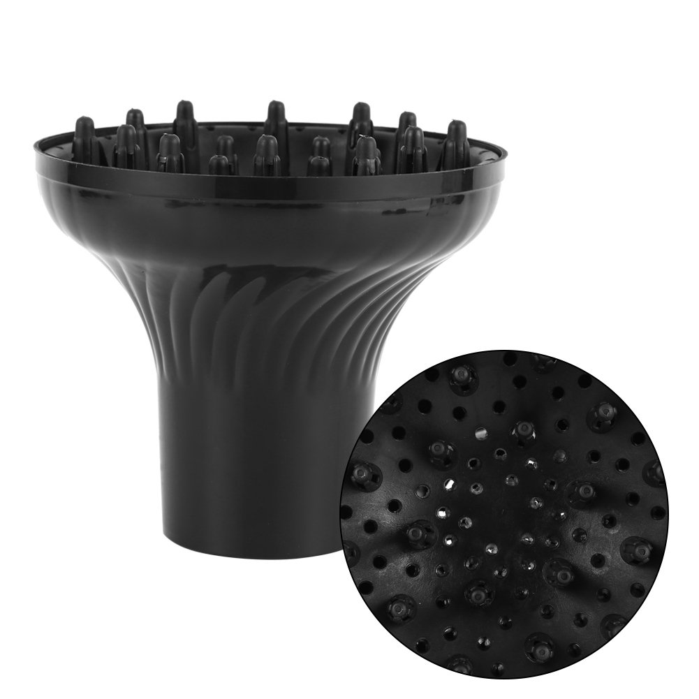 Universal Hair Diffuser Attachment for Hair Dryer - Natural Curly Hair Styling Tool for Home, Barbershop & Salon - Portable Diffuser for Defined Curls & Volume - Perfect for Daily Styling, Travel & Professional Use