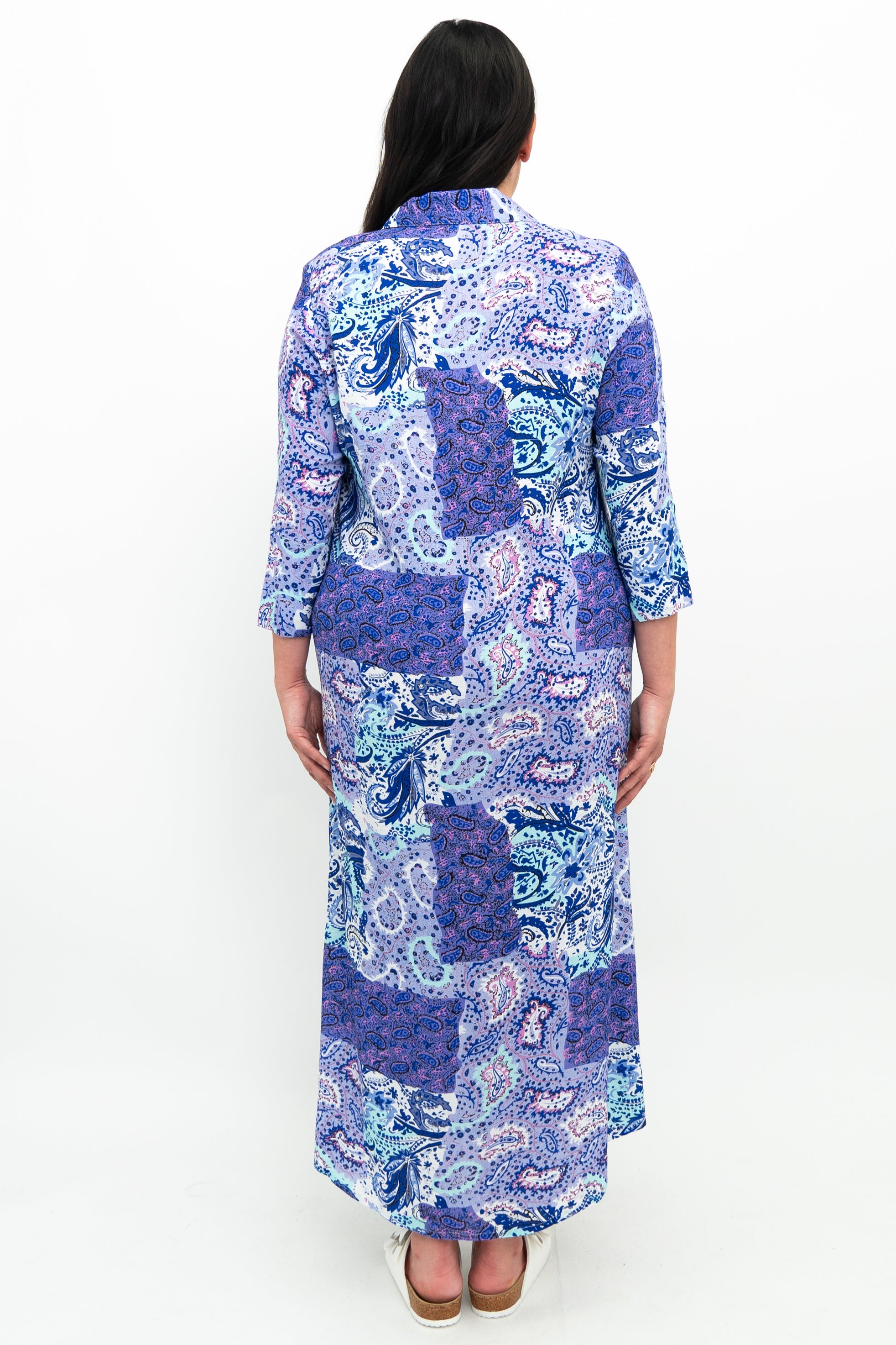Jennifer Women's Dress - Soft & Comfortable Linen Bamboo Blend - Perfect for Casual Outings, Summer Wear & Office Attire
