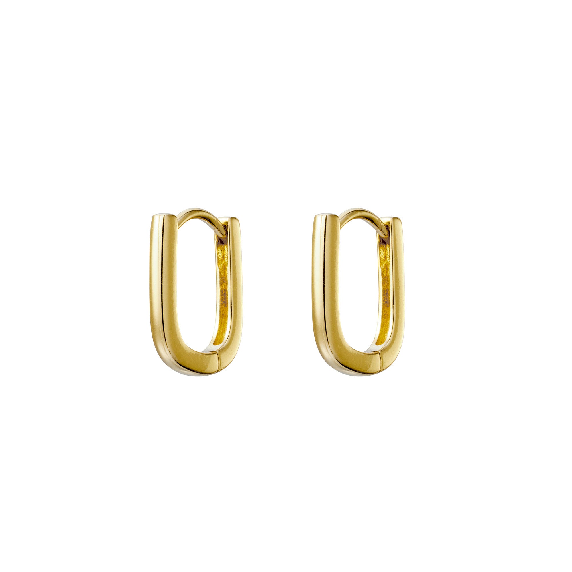 Eternity Huggies Small Gold Hoop Earrings for Women - Dainty Minimalist Jewelry for Everyday Wear, Gifts, Parties & Special Occasions