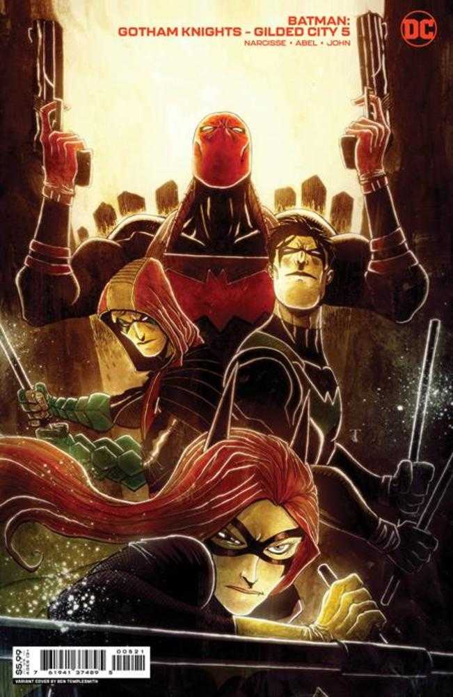 Batman Gotham Knights Gilded City #5 (Of 6) Cover B Ben Templesmith Variant - Comic Book Collectors Edition for DC Fans | Perfect for Display, Gift Giving & Comic Collections