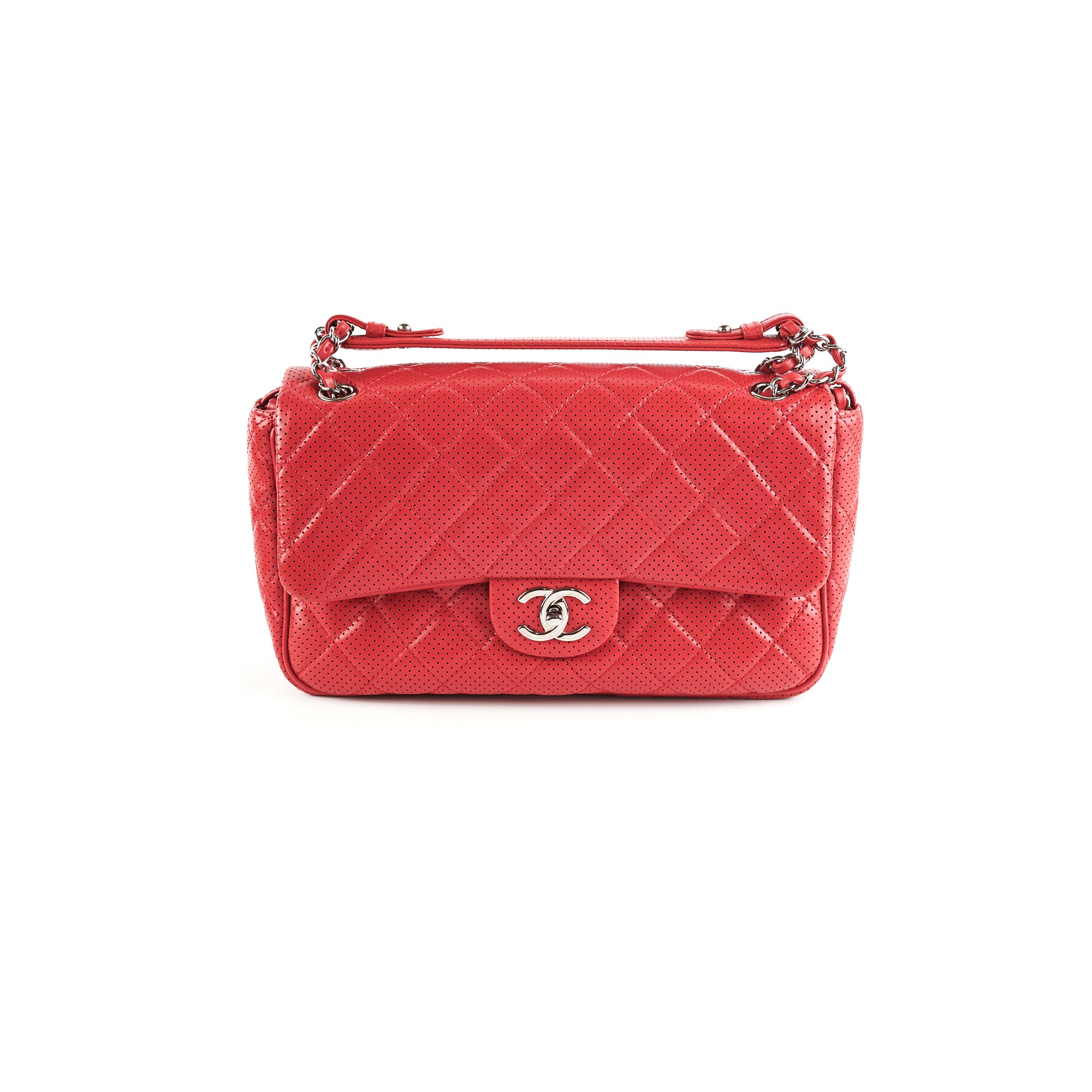Chanel Classic Flap Bag in Red - Luxury Designer Handbag for Women | Perfect for Parties, Dates & Special Occasions