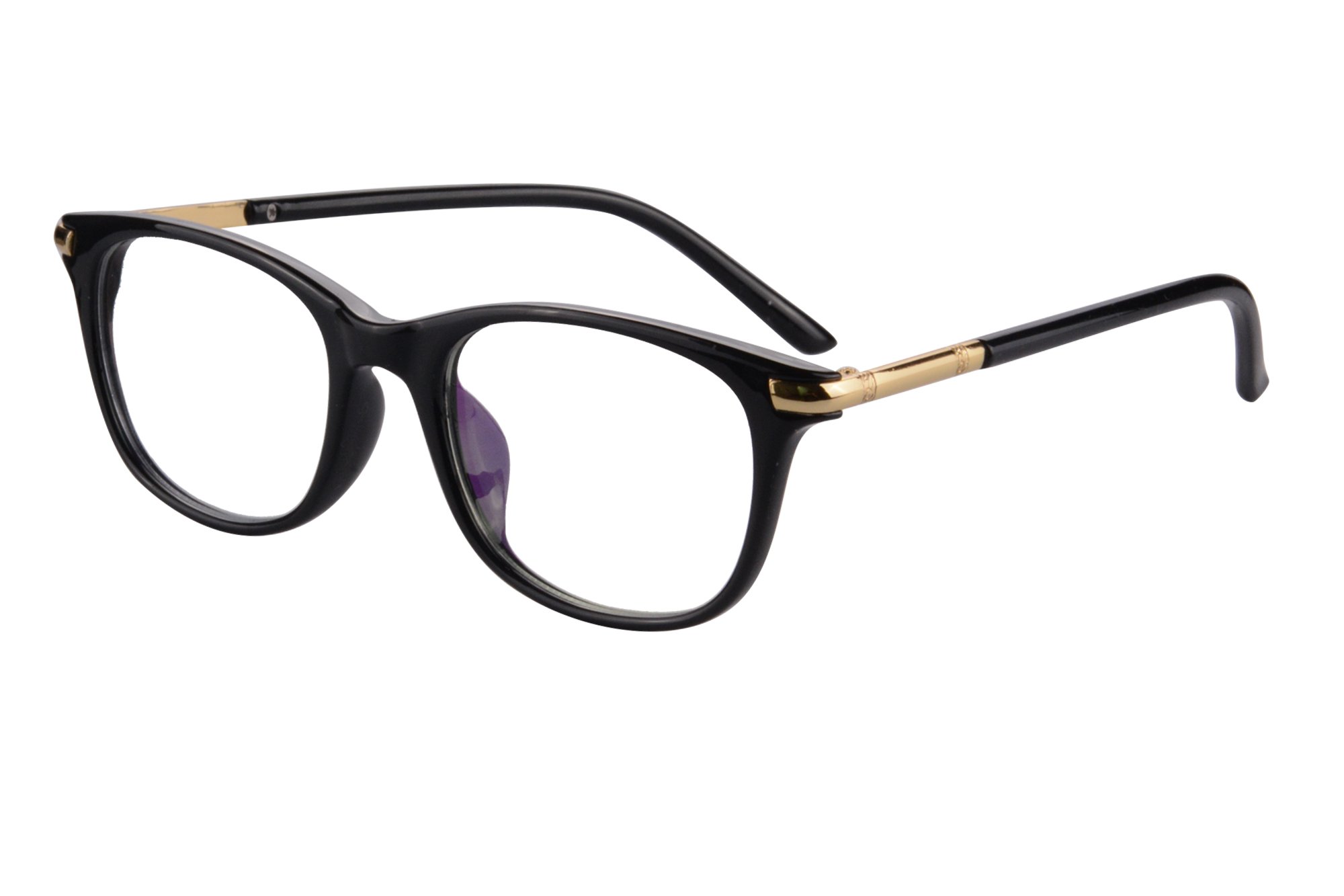 Progressive Multifocus Reading Glasses SH017C1X (+1.00 to +2.50) for Computer Work, Reading & Close-up Tasks | Blue Light Blocking & Anti-Fatigue Lenses | Comfortable Lightweight Frame for Office & Home Use
