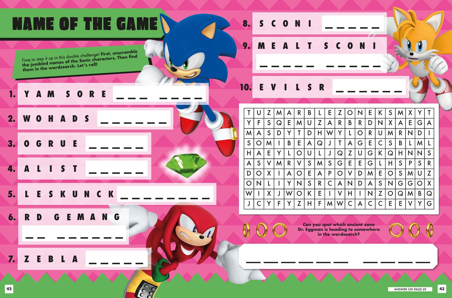 Sonic the Hedgehog Annual 2025 - Brand New 2024 Edition | Perfect Gift for Sonic Game, Movie & TV Show Fans | Great for Birthdays, Holidays & Collectors