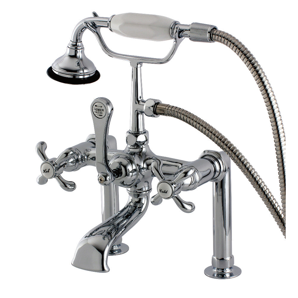 Aqua Vintage AE103T5TX French Country Deck Mount Clawfoot Tub Faucet
