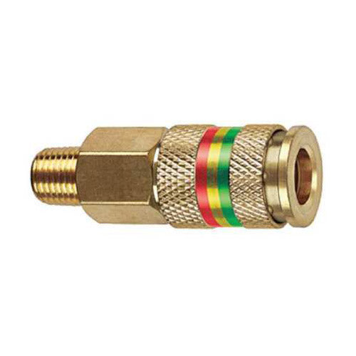 Amflo 13 512 Coupler Plug Combo Male Brass 1/4