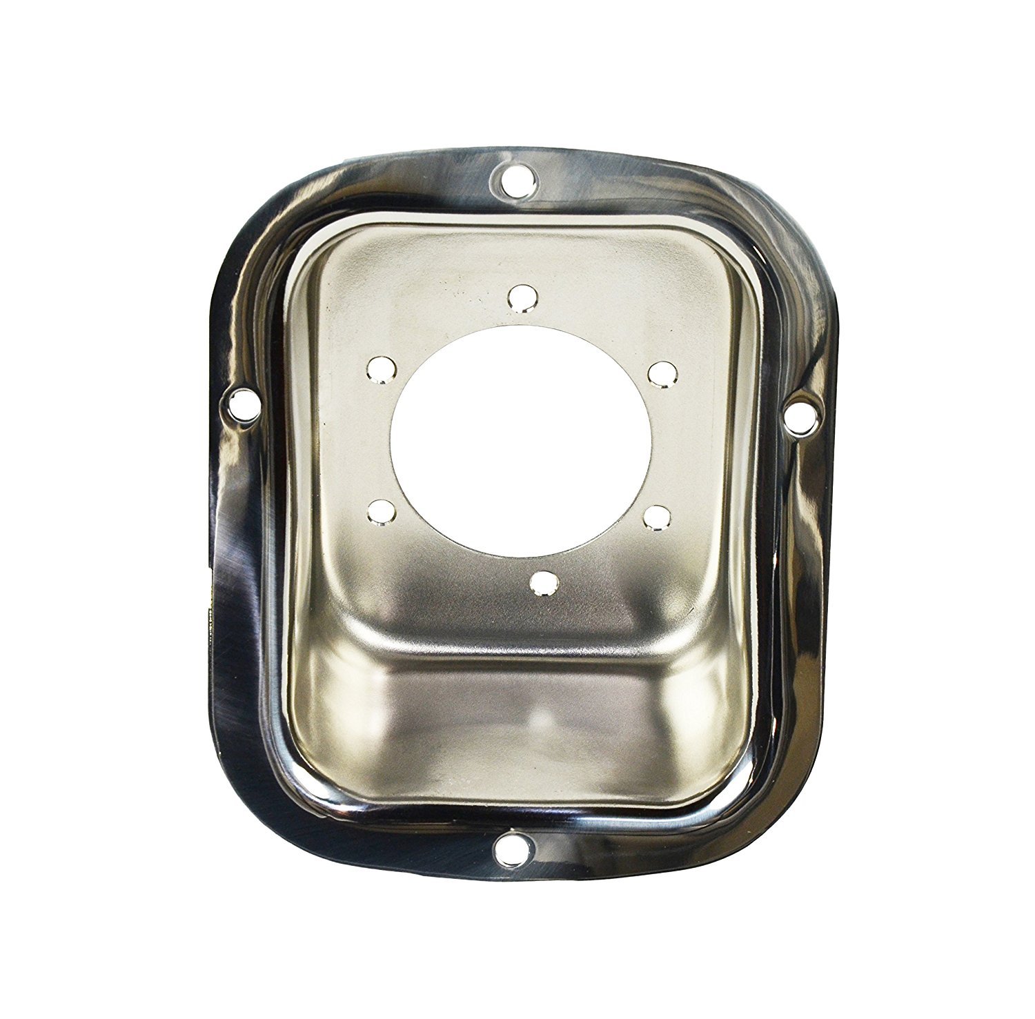 Kentrol 30468 Stainless Steel Gas Filler Protector - Rustproof Fuel Door Cover for Cars & Trucks - Perfect for Off-Road, Daily Commute & Vehicle Protection