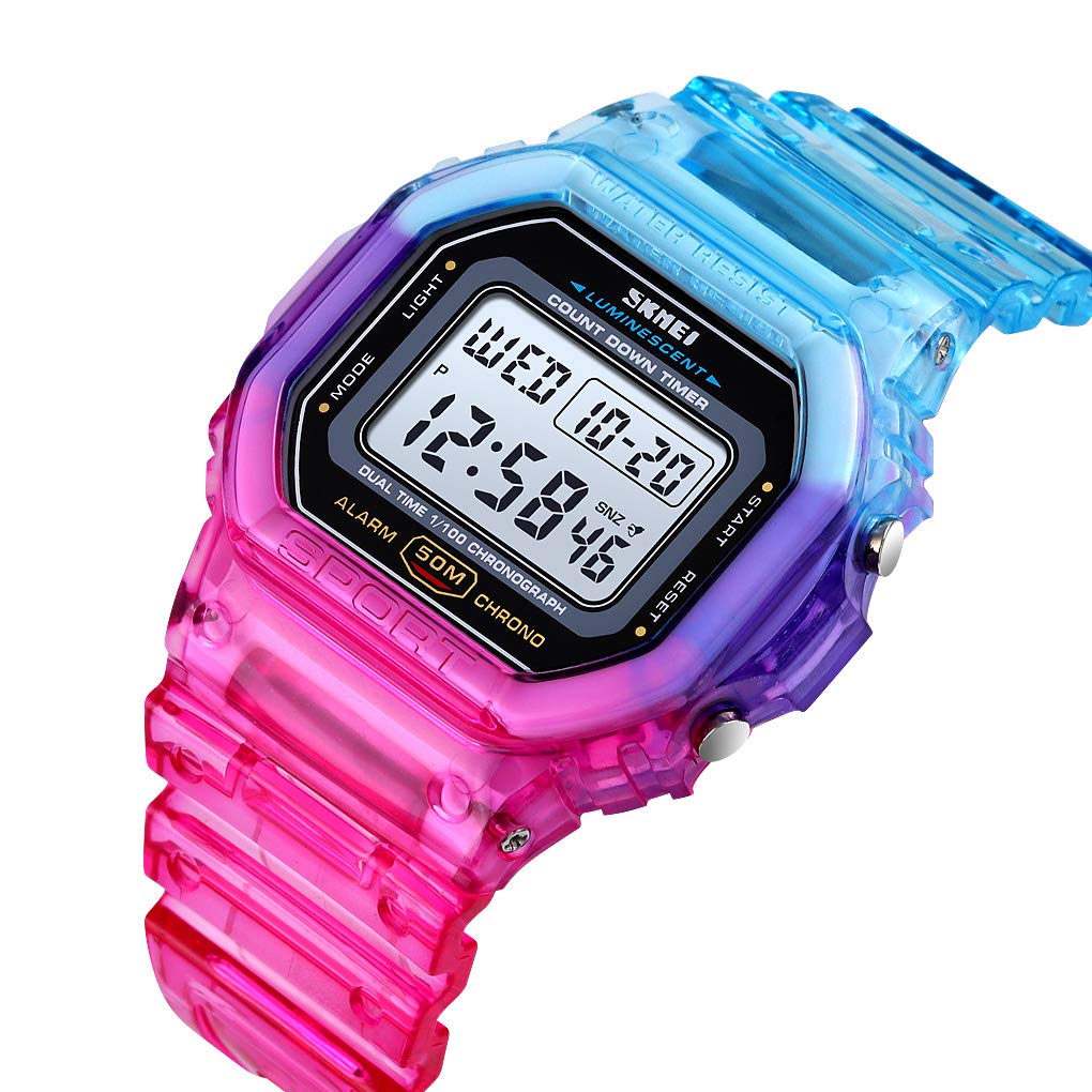 Gosasa Women's Digital Watch - Waterproof Sports & Casual for Students
