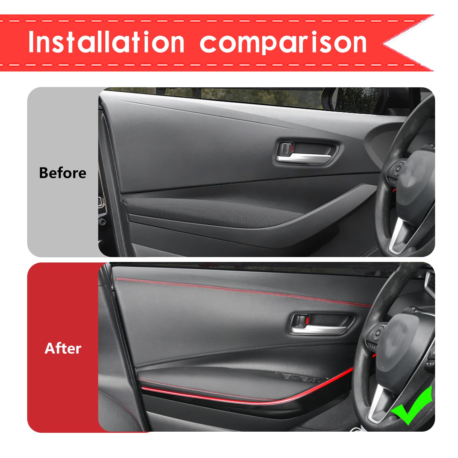 ZKFAR Pack-1 Car Interior Trim Strip - 78.74