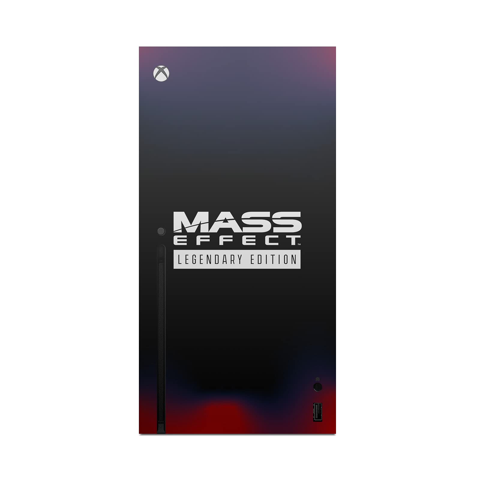 Official EA Bioware Mass Effect Logo Legendary Graphics Matte Vinyl Skin Gaming Sticker Decal Cover - Compatible with Xbox Series X Console & Controller Bundle - Perfect for Gaming Setups & Collector Displays