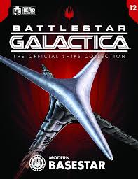 Battle Star Galactica Official Modern Basestar Spaceship Model - Collector's Edition for Sci-Fi Fans & Home Display