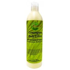 Mine Botanicals Lemongrass Body Lotion with Shea Butter & Peppermint - Hydrating Moisturizer for Dry Skin - Perfect for Daily Use, Spa Days & Relaxation