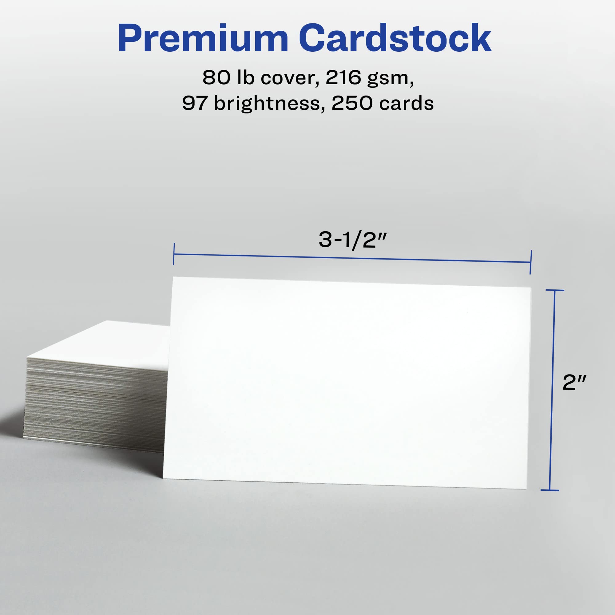Avery Printable Business Cards with Sure Feed Technology - 2