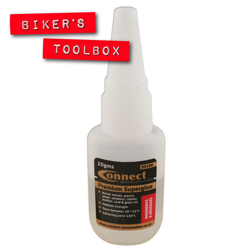Premium Super Glue - 20g Fast Strong Adhesive for Metal, Plastic, Wood & Ceramic - Ideal for Home Repairs, DIY Projects & Crafts