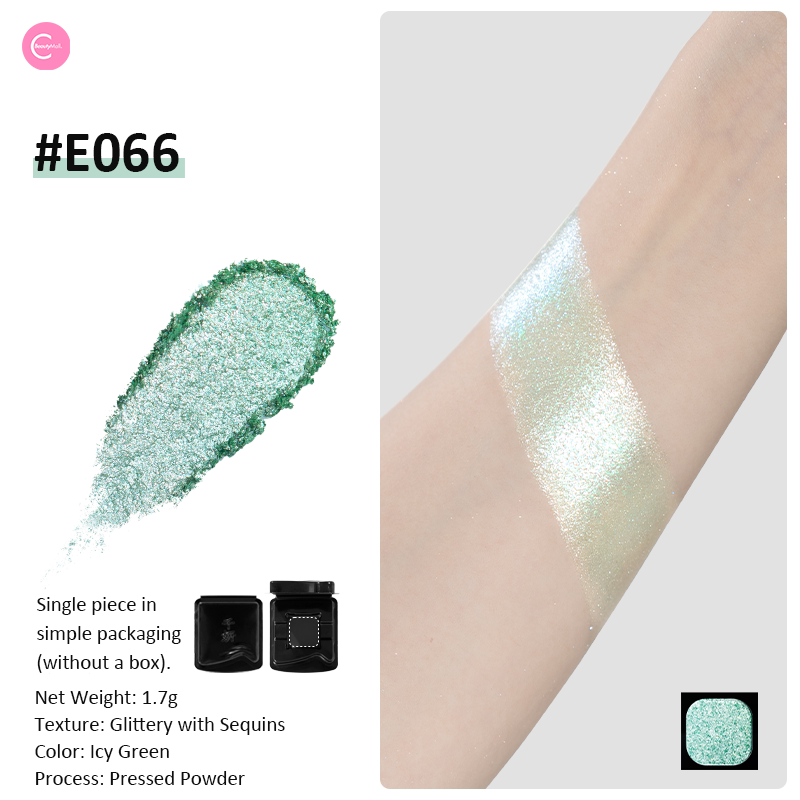CHEERYEP Customizable Single Color Eyeshadow Palette - Build Your Perfect Makeup Look for Everyday Wear & Professional Use