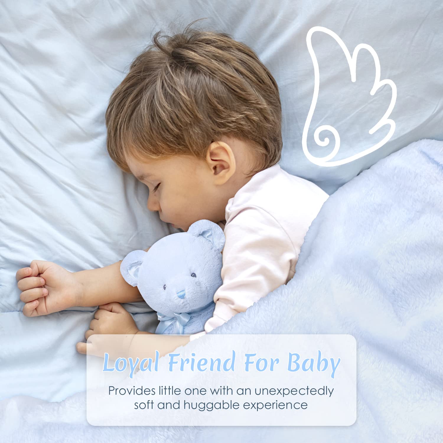iAOVUEBY Premium Baby Shower Gift Set - Newborn Essentials & Keepsake Box - Perfect for Baby Showers, Christenings & 1st Birthday Gifts