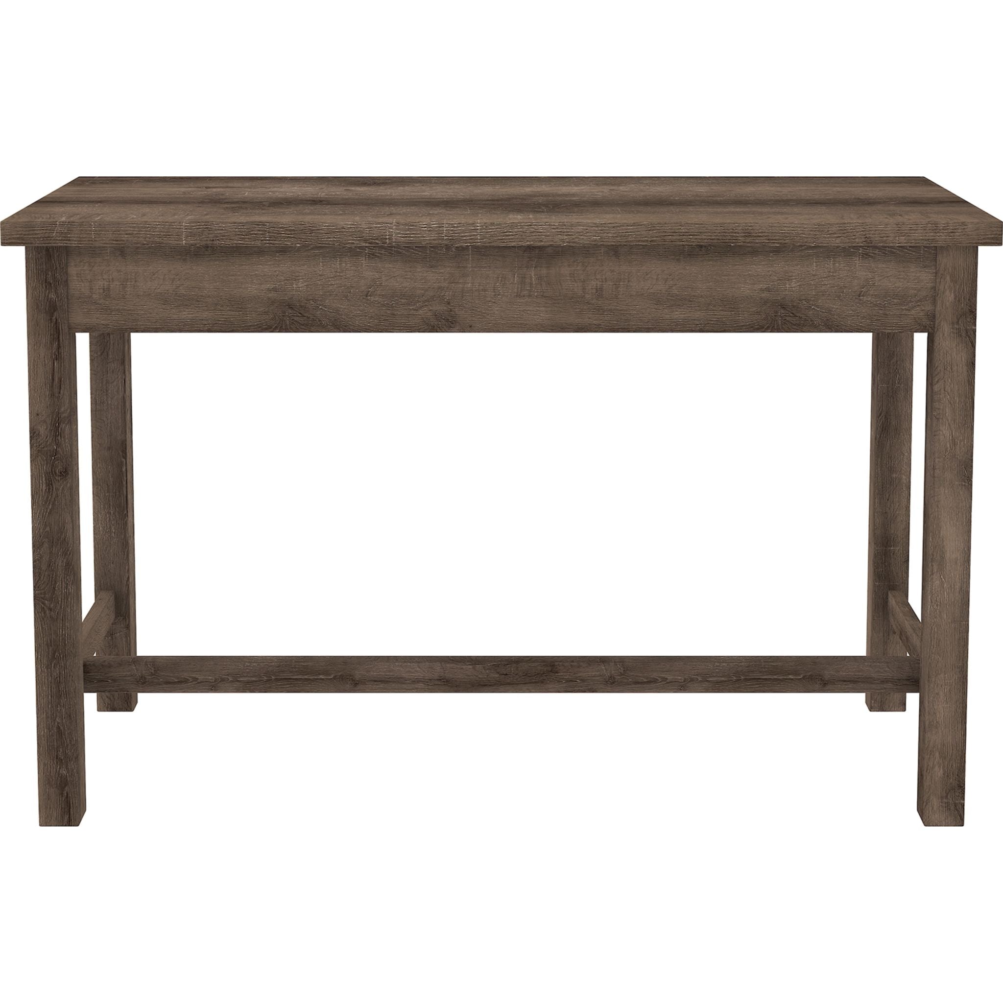 Arlenbry Modern Office Desk - Gray Computer Workstation for Home & Office - Perfect for Remote Work, Study & Small Spaces