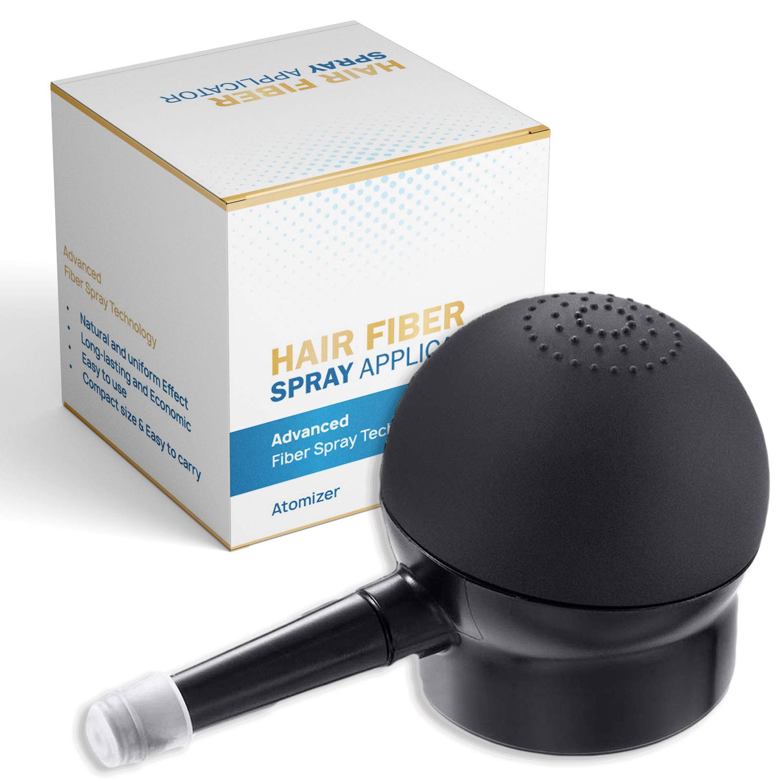 Hair Fiber Applicator for Thin Hair - Spray Nozzle for Hair Building Fibers & Thickening | Natural Hair Loss Concealer for Men & Women | Perfect for Daily Use, Styling & Volume Boost