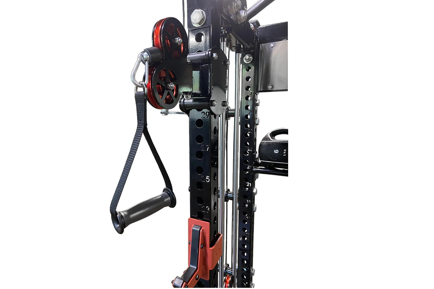 Warrior 2.0 Cable Crossover Pulley System - Power Rack Gym Equipment for Home & Commercial Use - Strength Training Machine for Full Body Workouts - Perfect for Weight Lifting, CrossFit & Functional Fitness