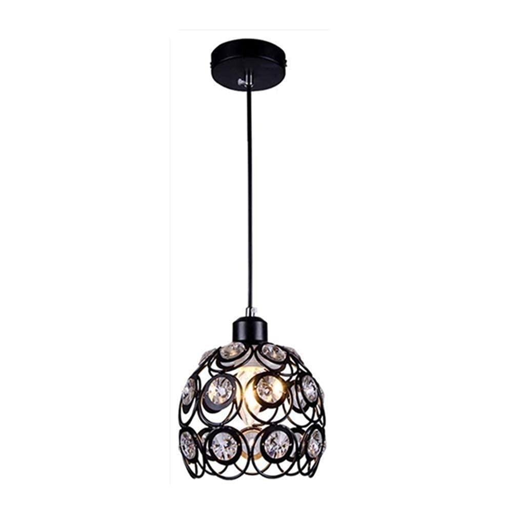 Elegant Black Small Disc Crystal Chandelier - Modern Ceiling Light Fixture for Living Room, Bedroom, Dining Room & Hallway | Perfect for Home Decor, Wedding & Luxury Interior Design