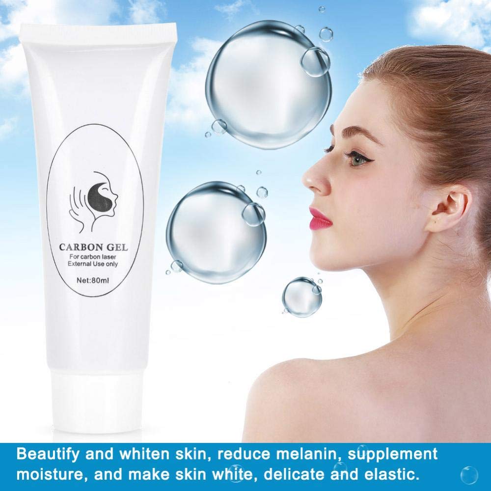 Safe Carbon Cream Gel for Laser Skin Rejuvenation - Skin Whitening & Deep Cleaning Treatment - Works with Skin Care Laser Machines - Perfect for Professional Spa & At-Home Skin Care Routines