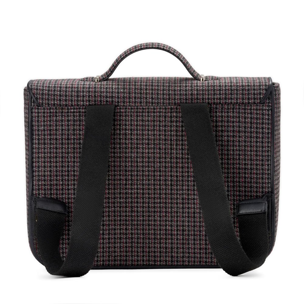 Boston Plaid Dark Grey Scarf - Classic Tartan Pattern for Men & Women - Perfect for Fall, Winter & Holiday Outfits