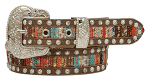Angel Ranch Girls Belt - Colorful Lace Fashion Belt for Kids | Perfect for Western Outfits, Birthday Parties & Cowgirl Costumes