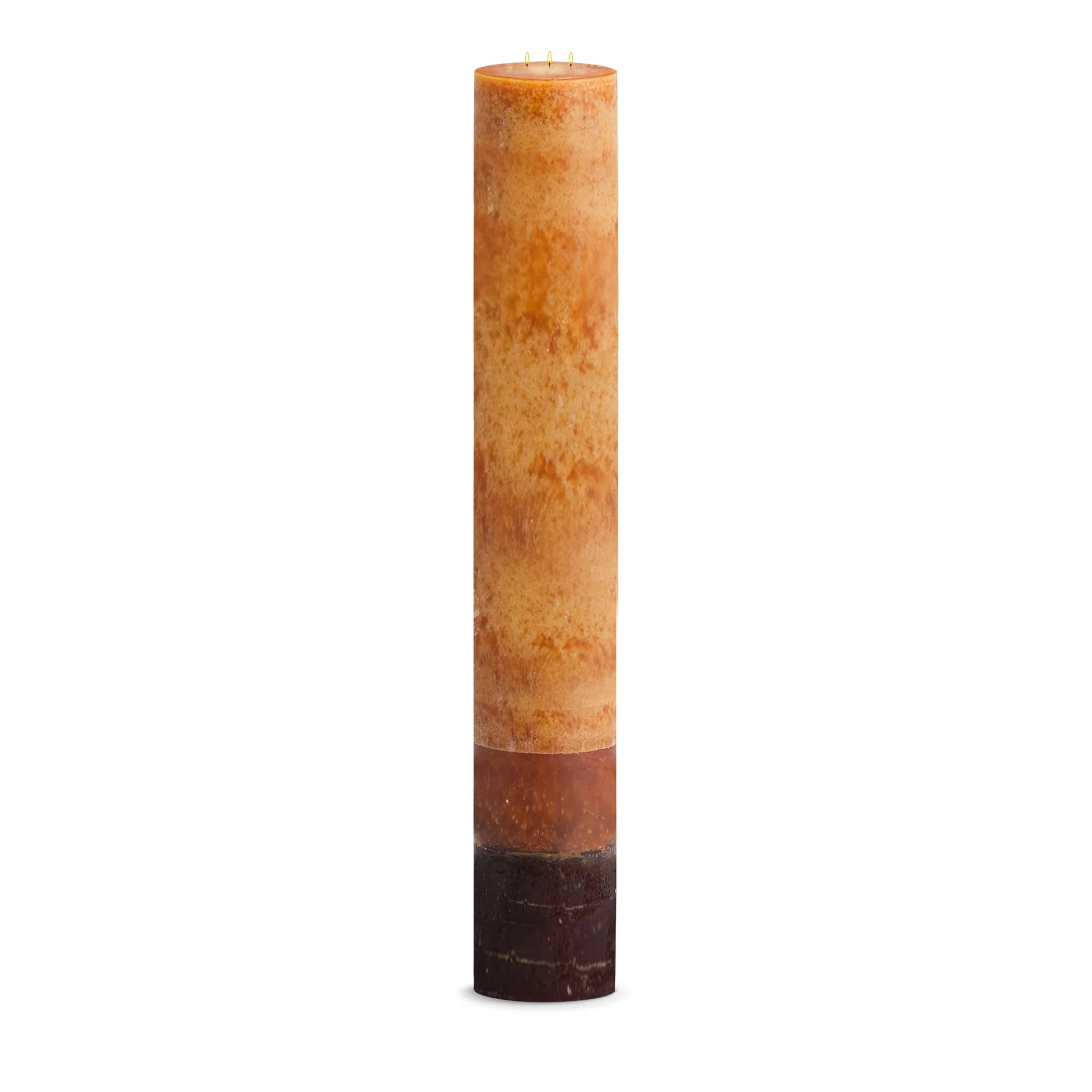 Premium Mango Scented Pillar Candles 6x36 Inches - Long-Lasting Fragrance for Home Decor, Weddings & Relaxation