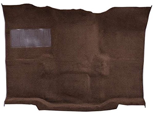 1976-1983 Jeep CJ-5 Passenger Area Automotive Carpet - 875 Ruby Plush Cut Pile - Durable & Custom Fit Floor Mat for Classic Jeep Restoration & Off-Road Protection