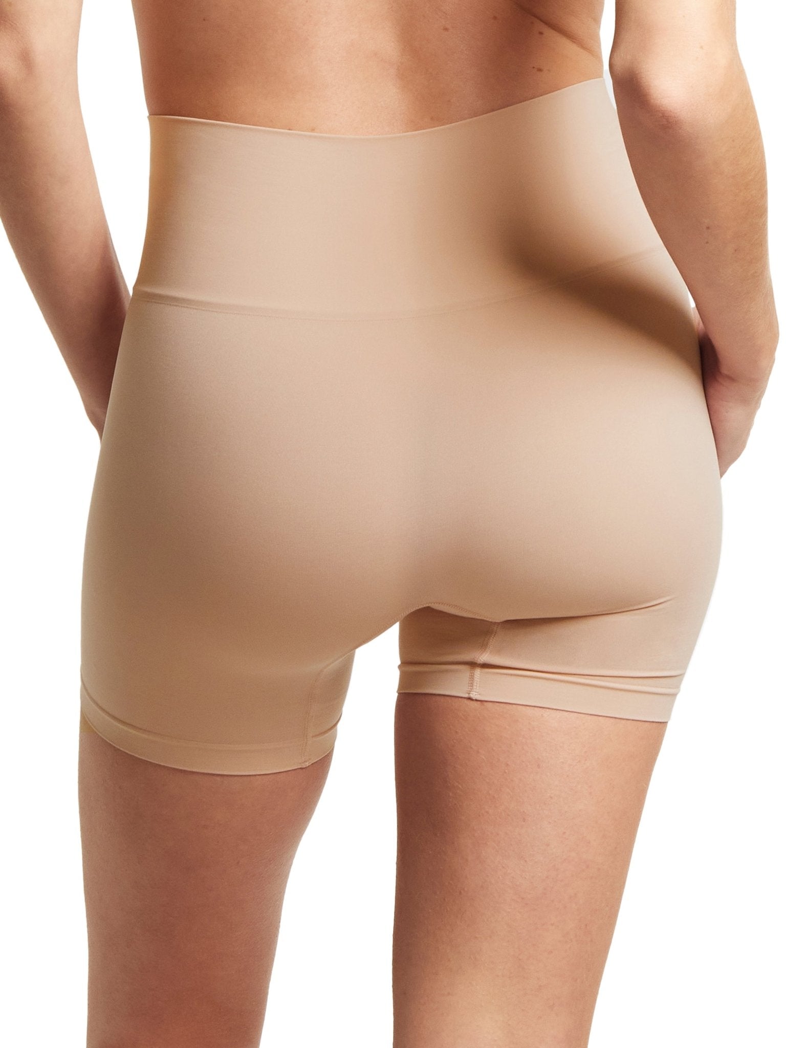 HANKY PANKY BODY™ High Rise Bike Shorts for Women - Comfortable Workout & Yoga Shorts with Wide Waistband - Perfect for Cycling, Running, Gym & Lounge Wear
