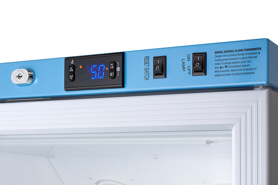 Accucold 6 Cu.Ft. ADA Compliant Vaccine Refrigerator - Medical Grade, Energy Efficient, Digital Temperature Control - Perfect for Pharmacies, Clinics & Vaccine Storage