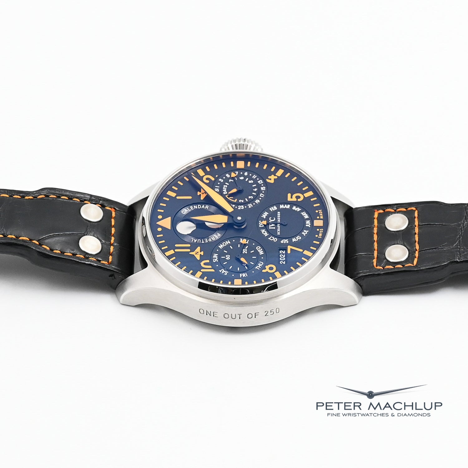 IWC Big Pilot Perpetual Calendar Watch 2010 - Luxury Men's Automatic Timepiece for Aviation & Business Professionals