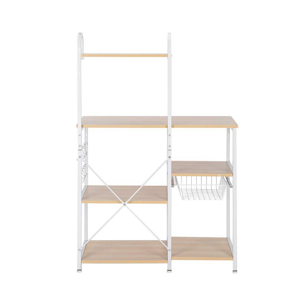 4-Tier Kitchen Baker's Rack & Microwave Stand - 35.5
