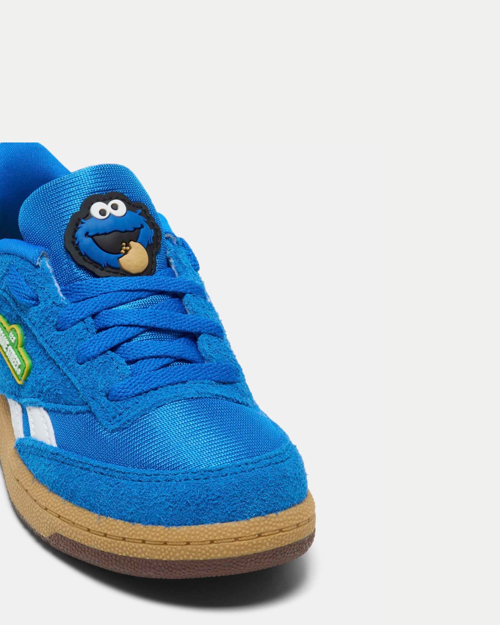 Sesame Street Club C Revenge Sneakers - Blue/White/Blue Retro Style Shoes for Kids & Adults - Perfect for Casual Wear, School, and Everyday Outfits