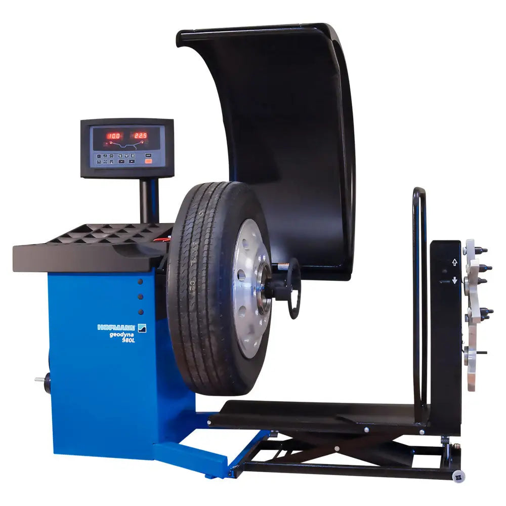 Hofmann 980L Geodyna Wheel Balancing Machine EEWB710BW - Professional Tire Balancer for Auto Shops & Garages (Perfect for Cars, Trucks & Motorcycles)