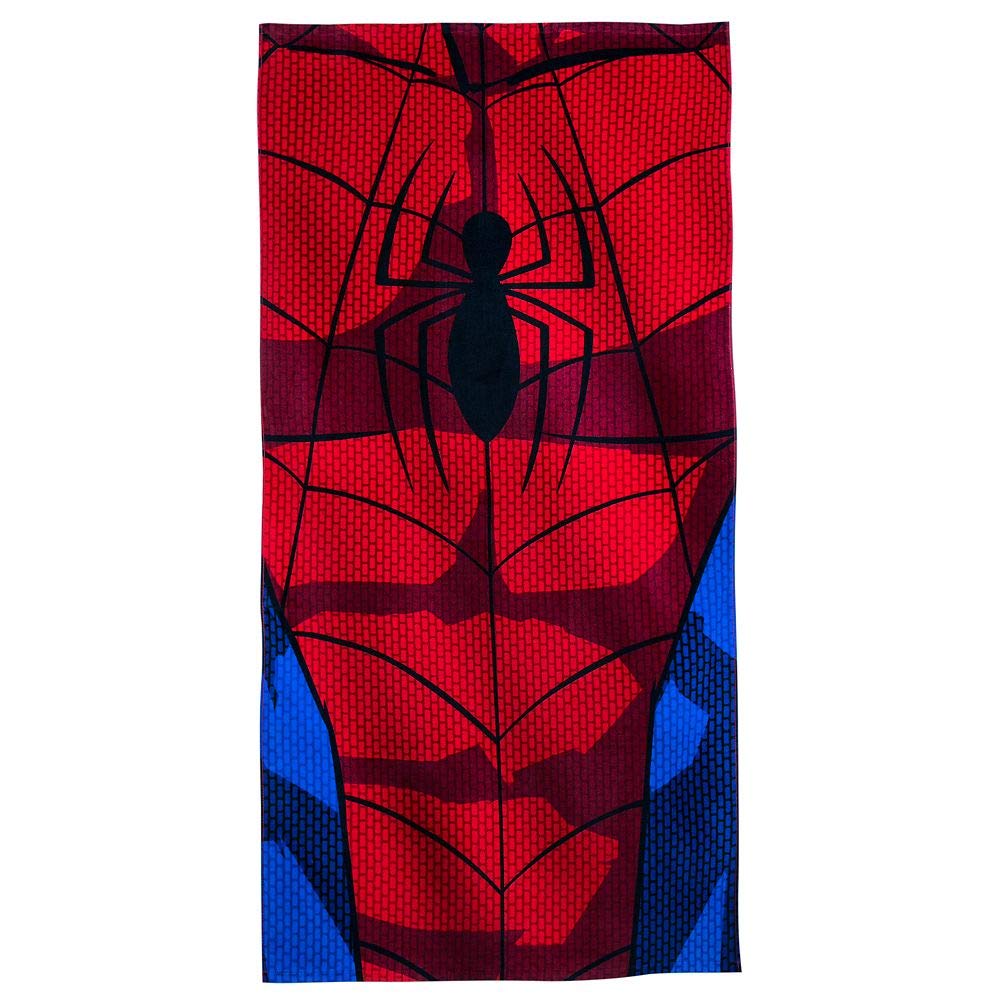 Spider-Man Beach Towel - Superhero Themed Large Quick Dry Sandproof Towel for Pool, Beach, Travel & Outdoor Activities