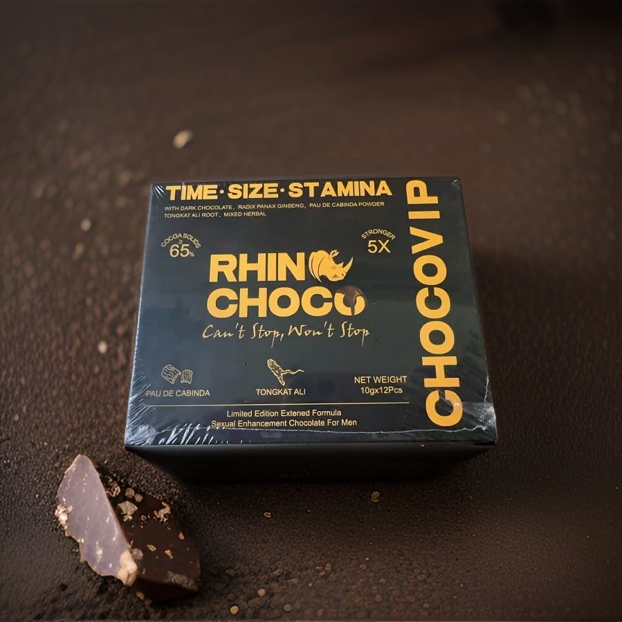Premium Rhino Chocolate - Rich Cocoa Treat for Gifting & Desserts