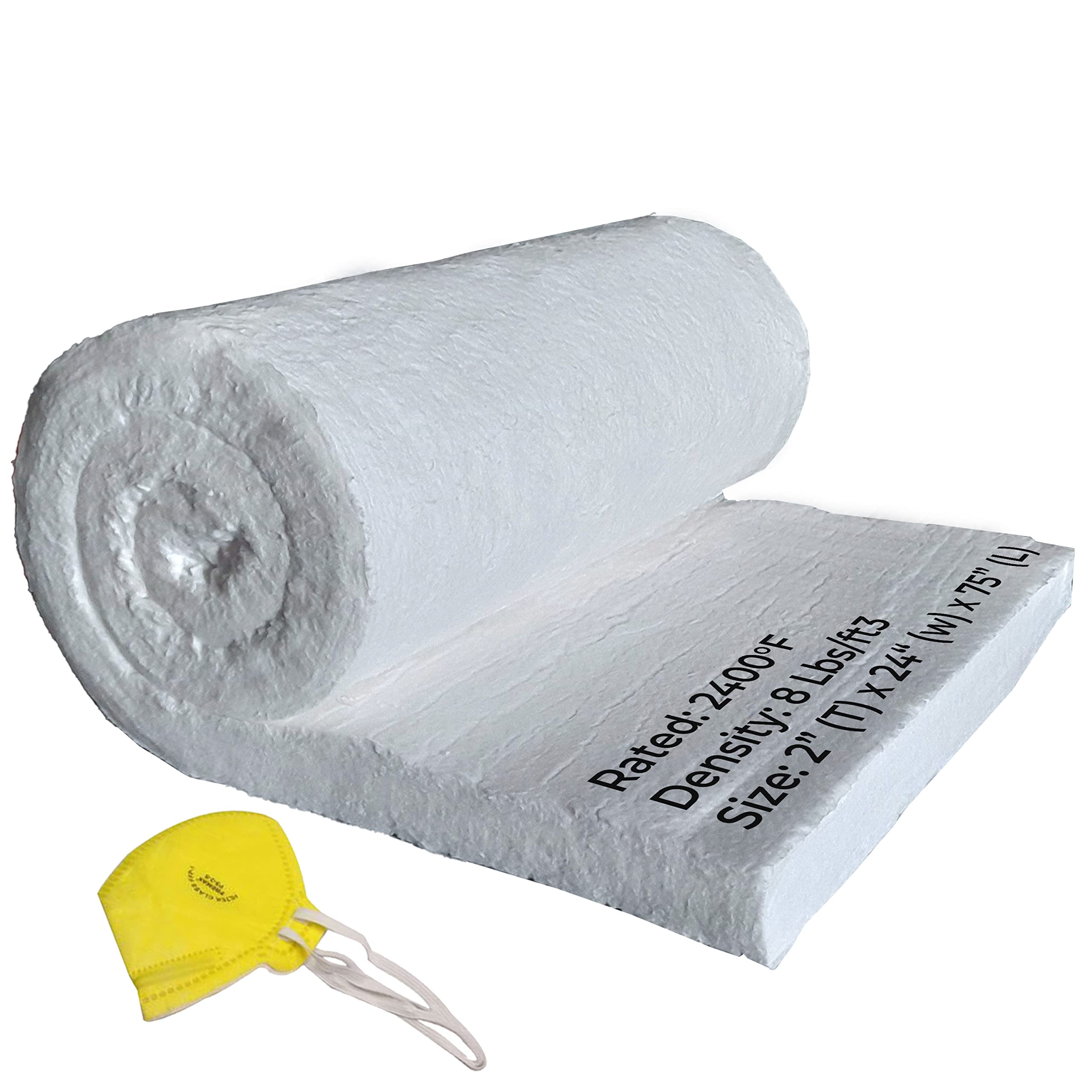 SIMOND High-Temperature Ceramic Fiber Insulation Blanket - 2