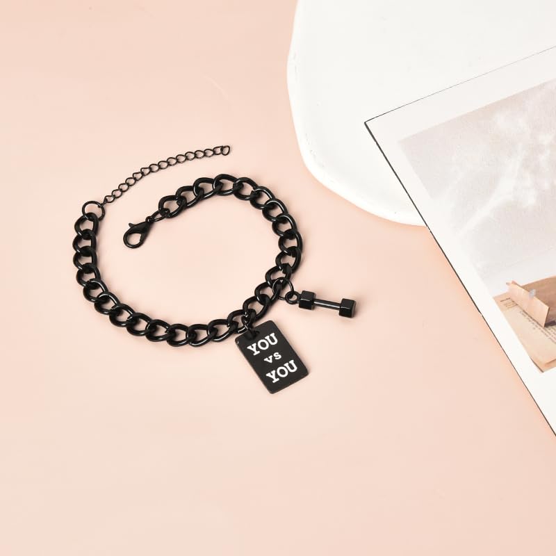 Motivational Bracelet for Men - Inspirational Gifts for Husband, Son, Boyfriend - Encouragement Jewelry for Birthday, Christmas, Anniversary - Perfect for Daily Wear & Special Occasions