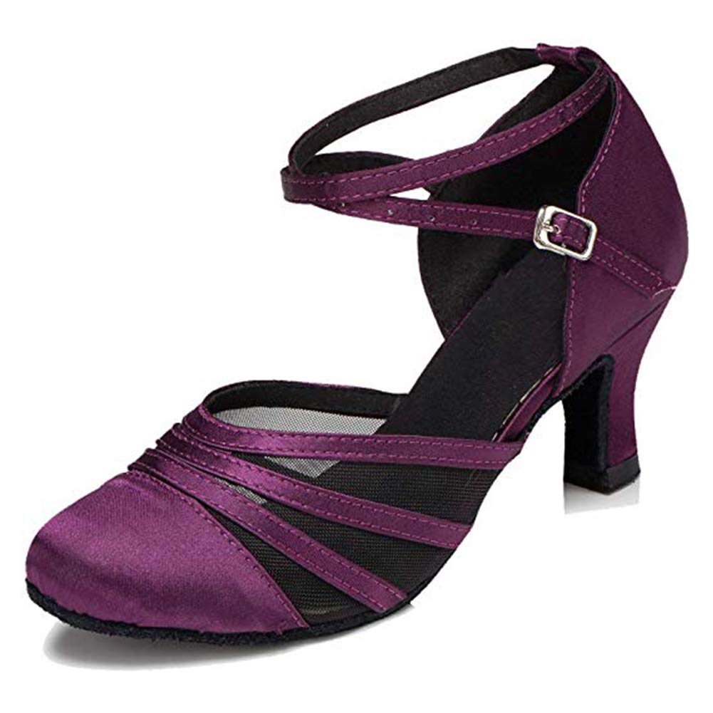 Women's Latin Dance Shoes Closed Toe - Professional Salsa Ballroom Performance Shoes for Women - Standard Dance Shoes Model YCL189 - Perfect for Salsa, Bachata, Tango & Ballroom Dancing