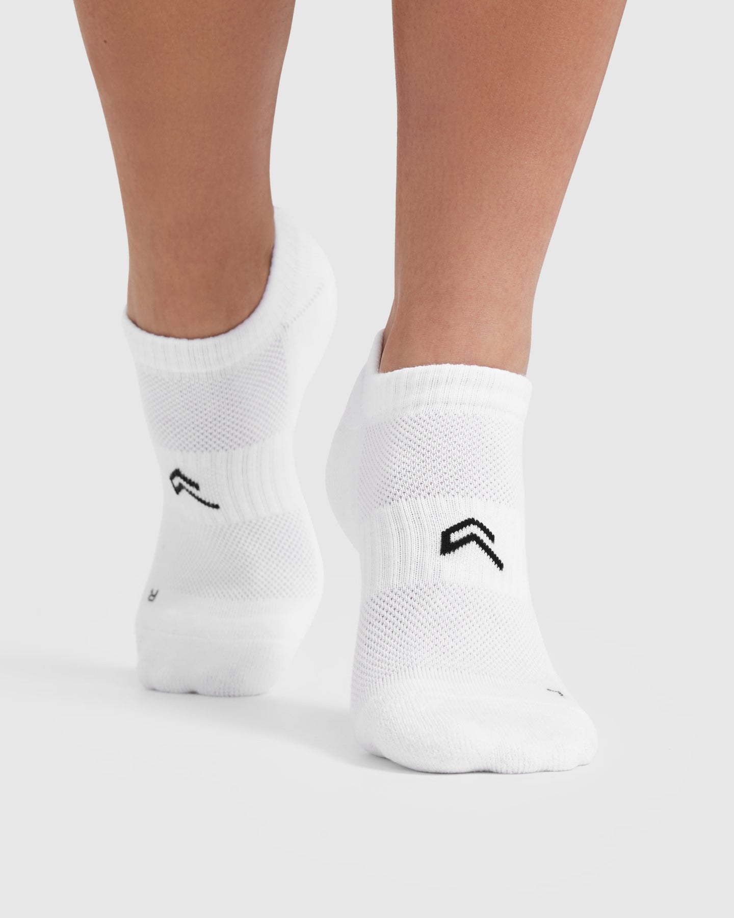 Trainer Liner Socks 3 Pack - Grey, White & Black | Moisture-Wicking Athletic Socks for Running, Hiking & Workouts