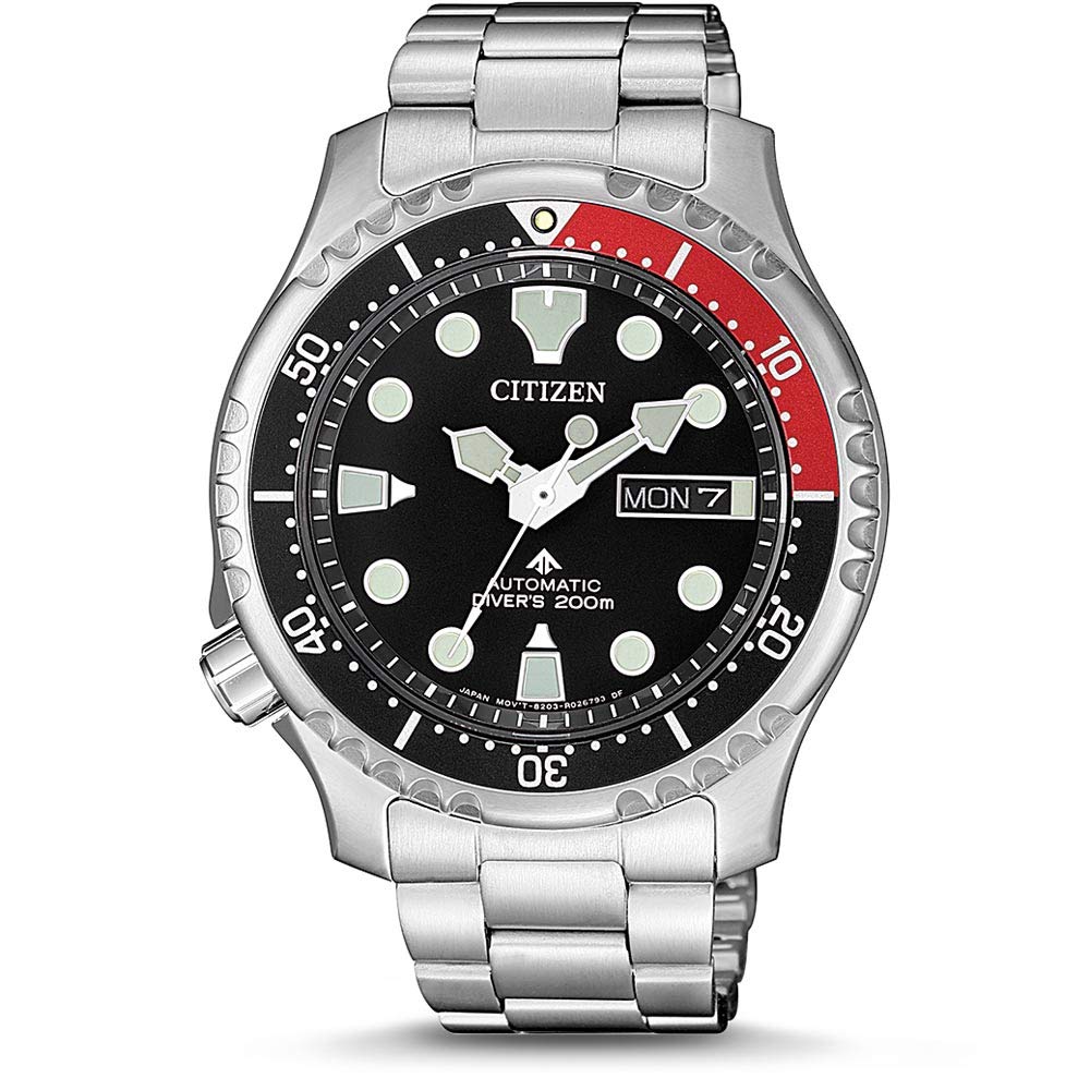 Citizen Promaster Automatic Men's Diving Watch - 200M Water Resistant, Stainless Steel, Eco-Drive - Perfect for Scuba Diving, Swimming & Outdoor Adventures