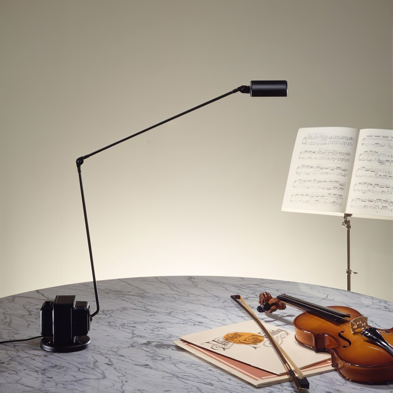 Dynamo Table Lamp - Modern LED Desk Light with Adjustable Brightness, Perfect for Home Office, Study, and Bedroom Reading