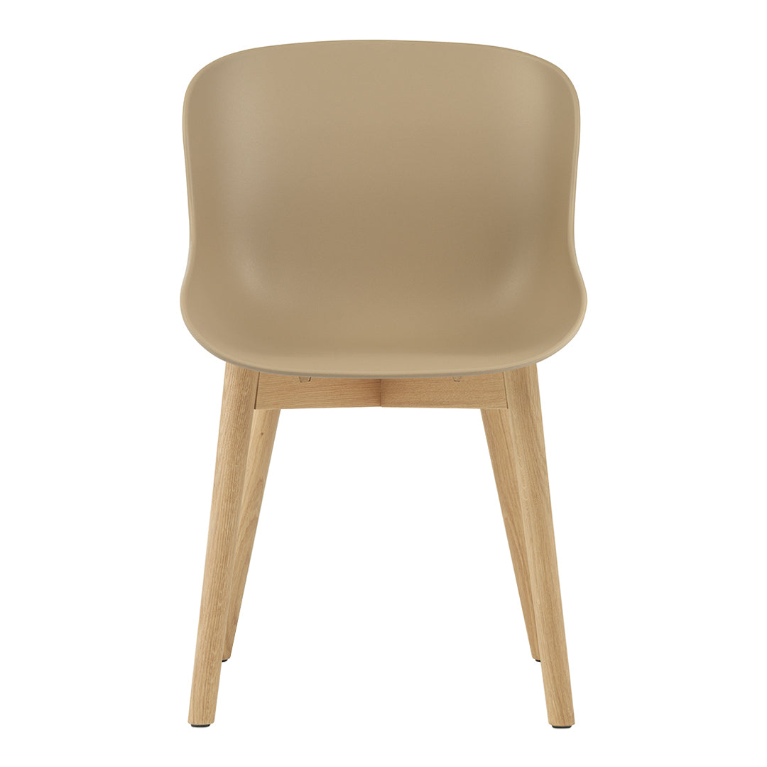 Stylish Hyg Side Chair with Wood Base - Modern Dining Room & Office Seating for Home & Workspace