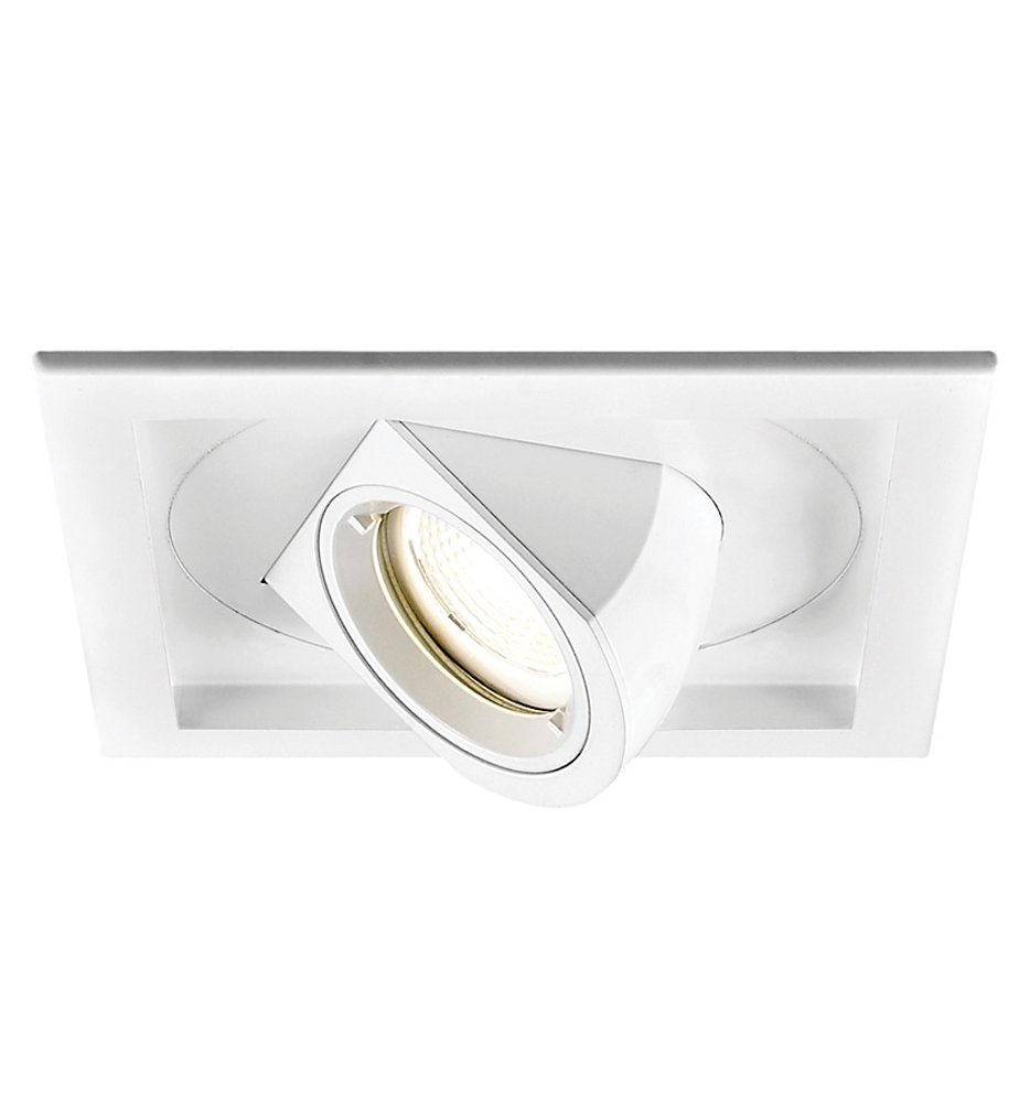WAC Lighting MT-5LD125T-S27-WT 1 Light Tesla LED Recessed Trim - 2700K Warm White - Perfect for Kitchen, Living Room & Bedroom Lighting