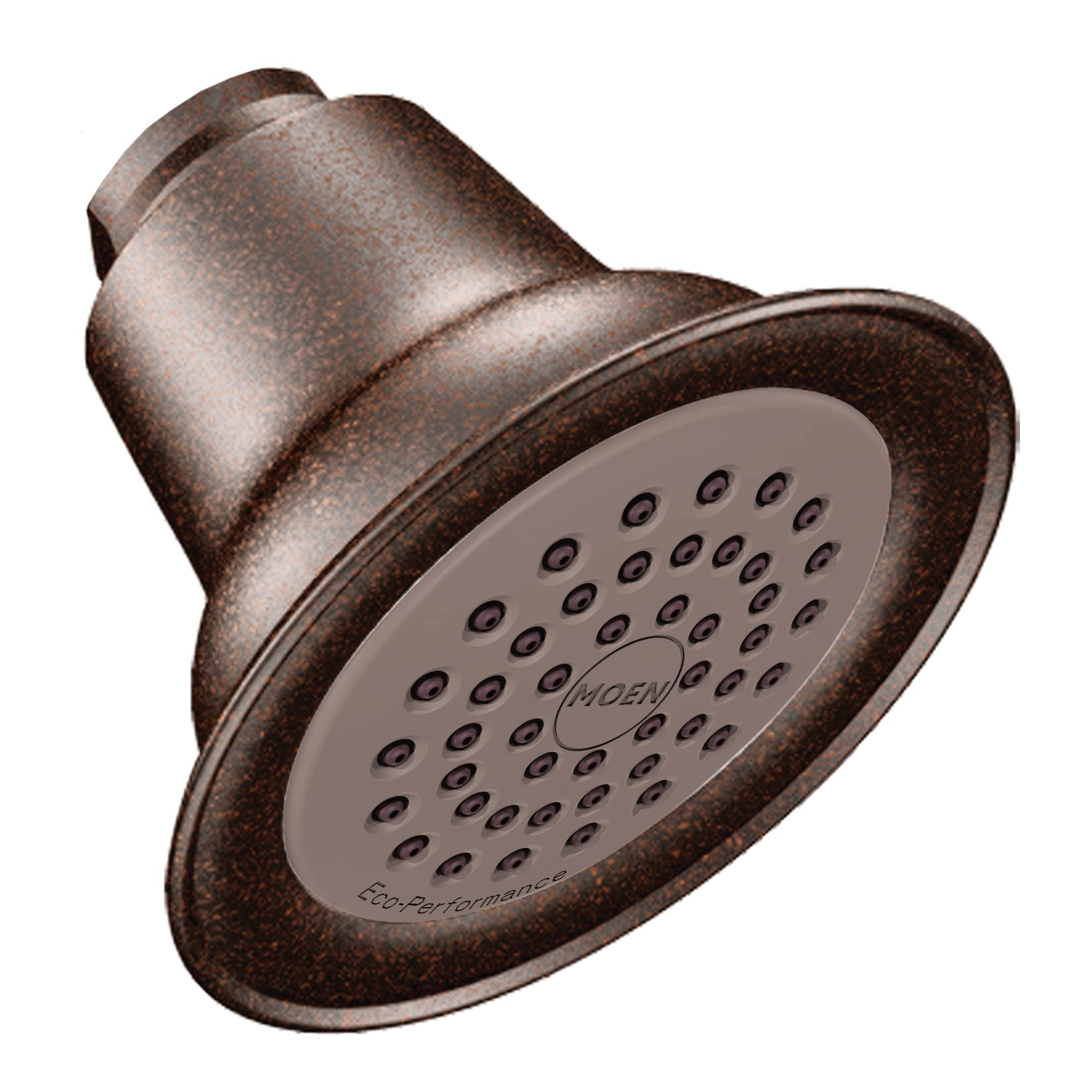 Moen 6313ORB Single-Function Easy Clean XLT Eco-Performance Showerhead in Oil Rubbed Bronze - Water Saving Shower Head for Bathroom, Spa-Like Experience at Home