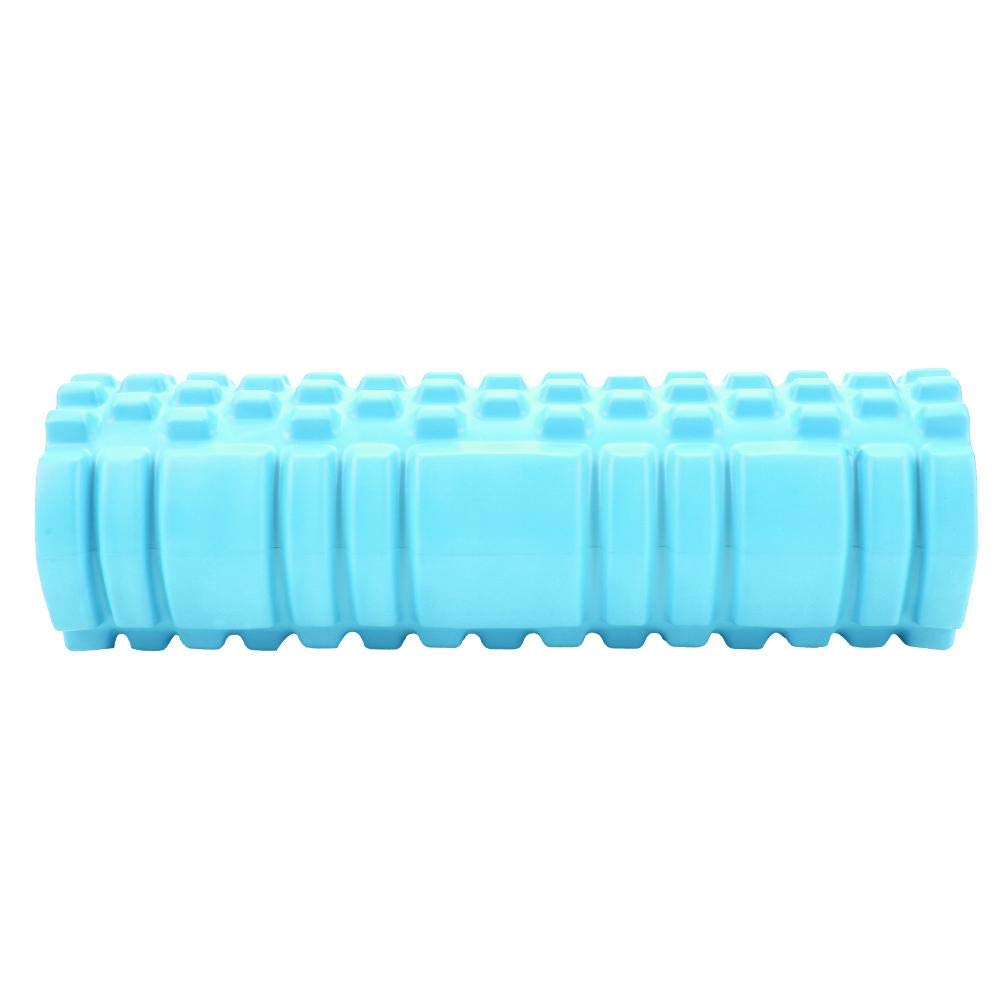Foam Roller for Yoga & Fitness - Mini Hollow Deep Tissue Massage Roller for Physical Therapy, Myofascial Release, Muscle Recovery & Workout (Blue) | Perfect for Home Gym, Post-Workout Recovery & Physical Therapy Sessions