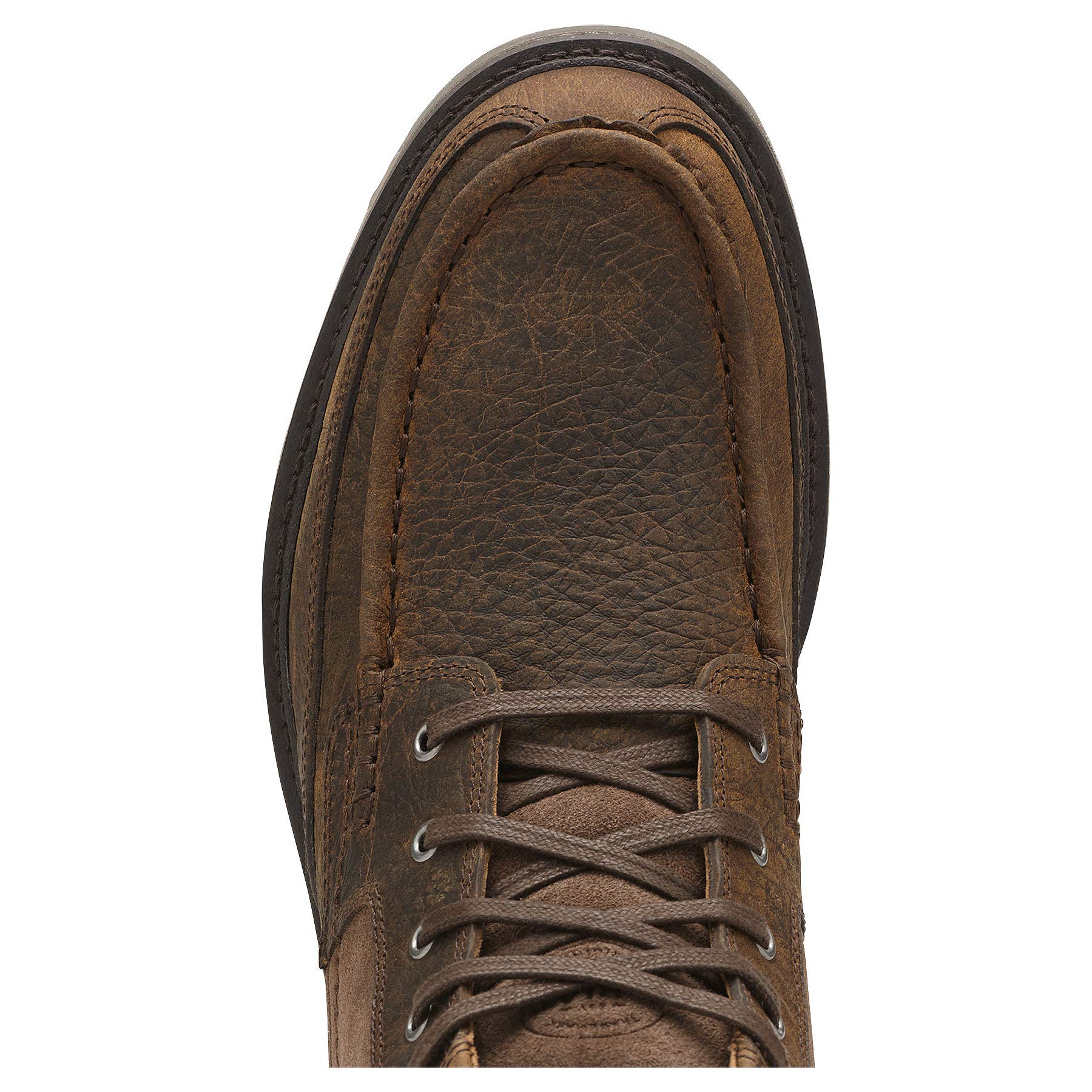 Ariat Men's Lookout Boot - Waterproof Work Boots for Men with Slip-Resistant Sole | Durable Leather Construction for Construction, Farming & Outdoor Work