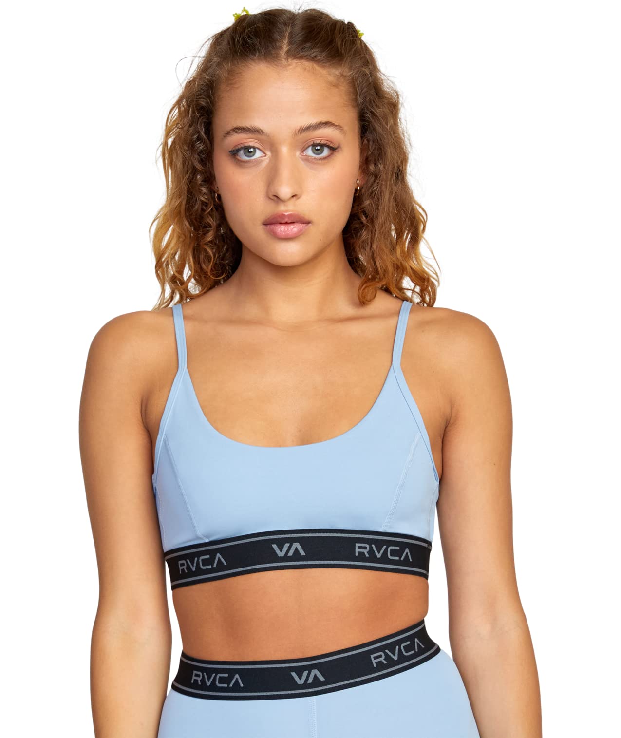 RVCA Women's Racerback Sports Bra - High Support Workout Top for Running, Yoga & Gym - Moisture-Wicking Comfort for Active Lifestyles